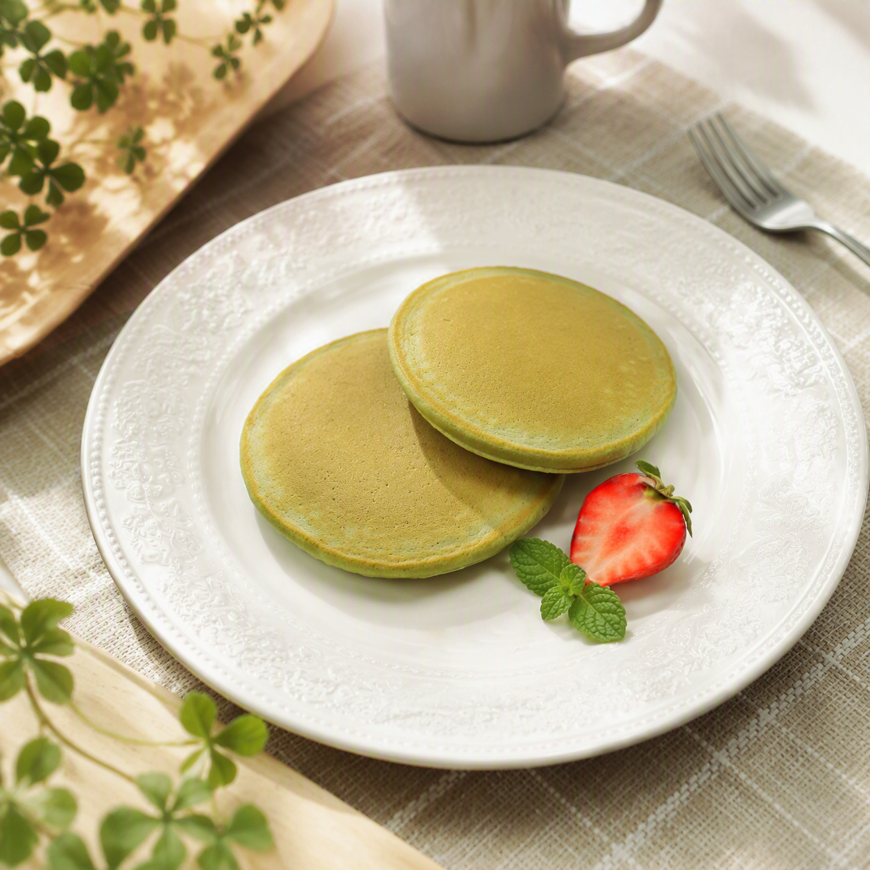 よもぎパンケーキ